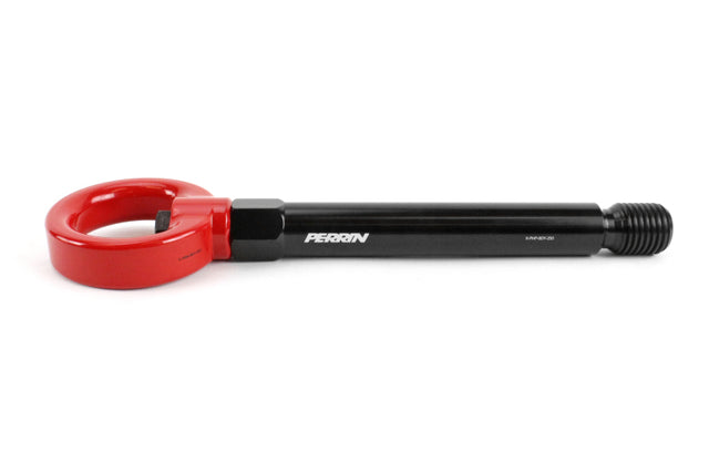 PERRIN 17-21 Honda Civic Si/Type R/Touring/Hatchback Tow Hook Kit Rear - Red Perrin Performance Tow Hooks  AXOPROS