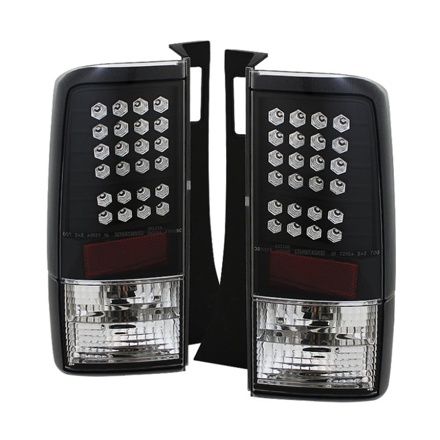 Spyder Scion XB 03-07 LED Tail Lights Black ALT-YD-TSXB03-LED-BK SPYDER Tail Lights  AXOPROS