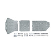 ARB Under Vehicle Protection Ranger 19On ARB Skid Plates  AXOPROS