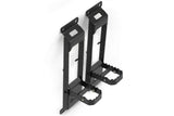 DV8 Offroad 07-23 Jeep Gladiator/Wrangler JT/JK/JL Hinge Mounted Step DV8 Offroad Side Steps  AXOPROS