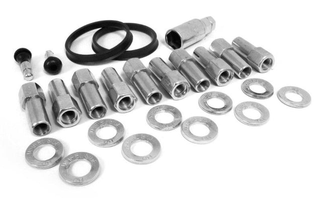 Race Star 1/2in Ford Open End Deluxe Lug Kit Direct Drilled - 10 PK Race Star Lug Nuts  AXOPROS