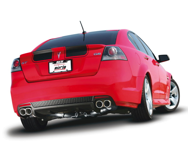 Borla 08-09 Pontiac G8/GT 6.0L 8cyl SS Catback Exhaust w/ X Pipe Borla Catback  AXOPROS