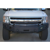DV8 Offroad 07-13 Chevrolet Silverado 1500 Front Bumper - Black Powdercoat DV8 Offroad Bumpers - Steel  AXOPROS