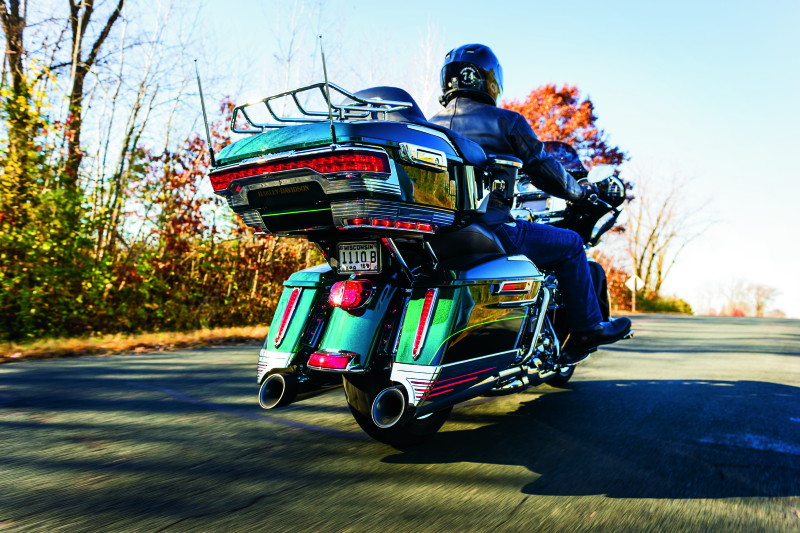 Kuryakyn Tri-Line Accent For Rear Tour-Pak Light Chrome Kuryakyn Tail Lights  AXOPROS
