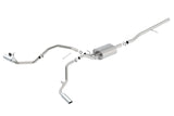Borla 14 Silv/Sierra C/B Exh S-Type 1500 5.3L V8 AT/MT 2&4WD Ext Cab Split Side Exit Borla Catback  AXOPROS