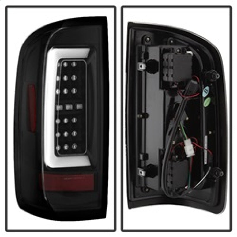Spyder Chevy Colorado 2015-2017 Light Bar LED Tail Lights - Black ALT-YD-CCO15-LED-BK SPYDER Tail Lights  AXOPROS