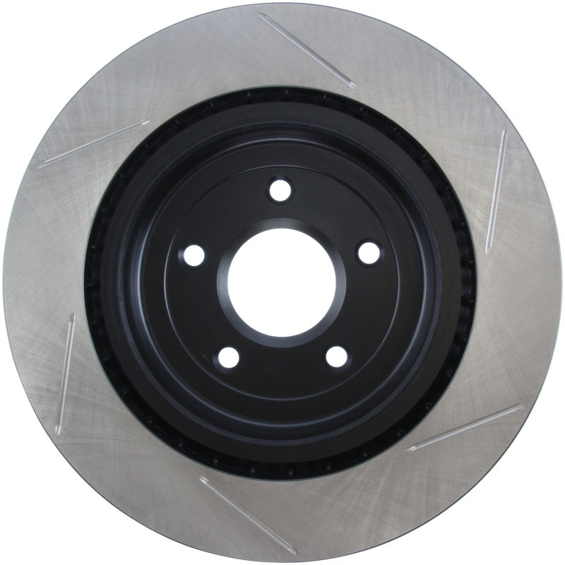 StopTech Power Slot 06-10 Chevrolet Corvette Rear Right Slotted Rotor Stoptech Brake Rotors - Slotted  AXOPROS