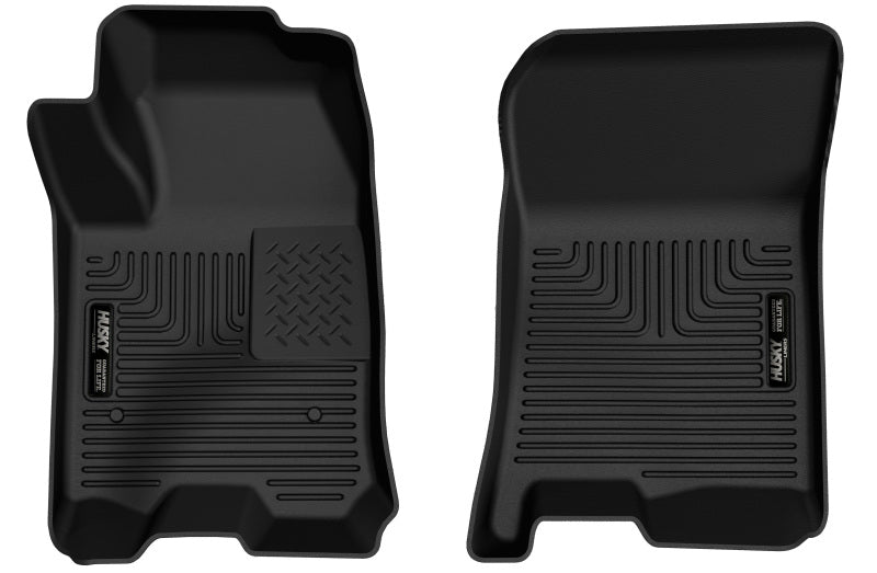 Husky Liners 2023 Chevrolet Colorado /GMC Canyon WeatherBeater Black Floor Liners Husky Liners Floor Mats - Rubber  AXOPROS