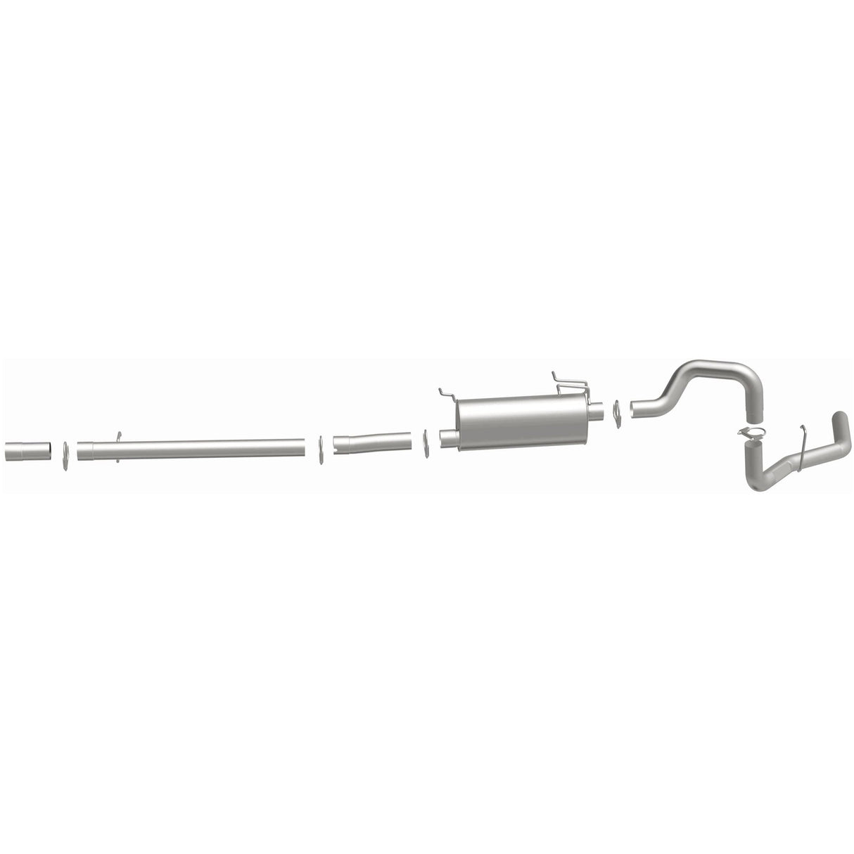 BRExhaust 1999-2004 Ford Direct-Fit Replacement Exhaust System BRExhaust Exhaust System Kit  AXOPROS