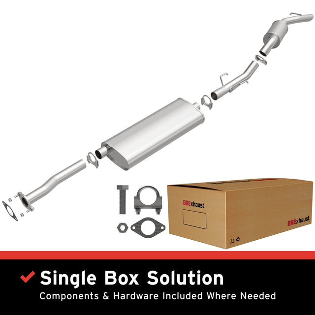BRExhaust Direct-Fit Replacement Exhaust System 106-0009 BRExhaust Exhaust System Kit  AXOPROS