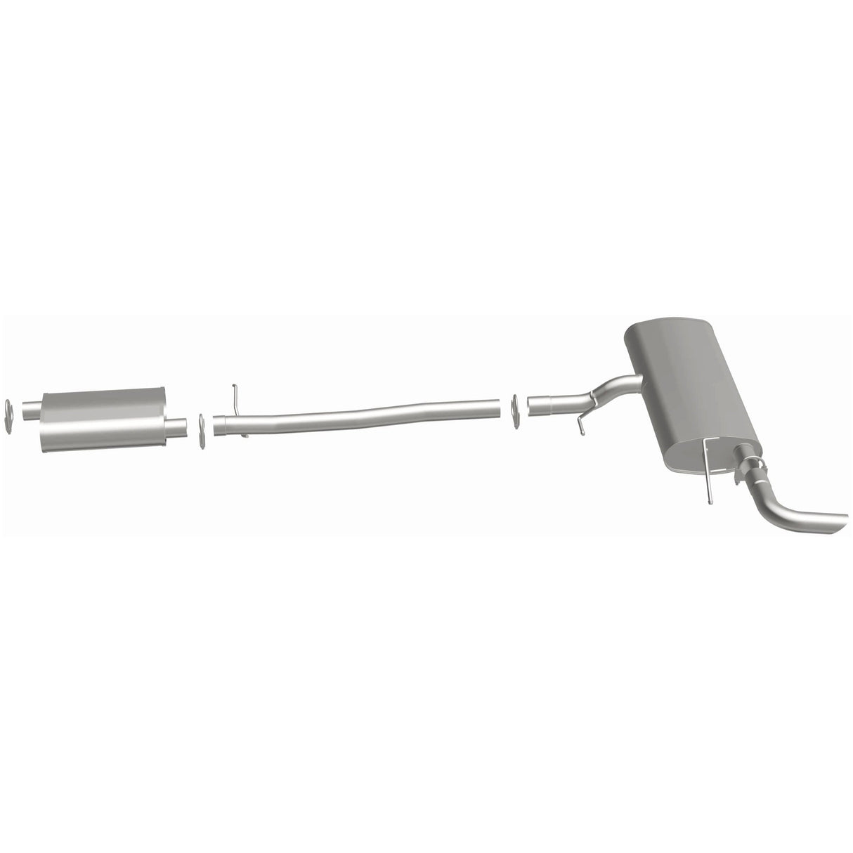 BRExhaust Direct-Fit Replacement Exhaust System 106-0020 BRExhaust Exhaust System Kit  AXOPROS