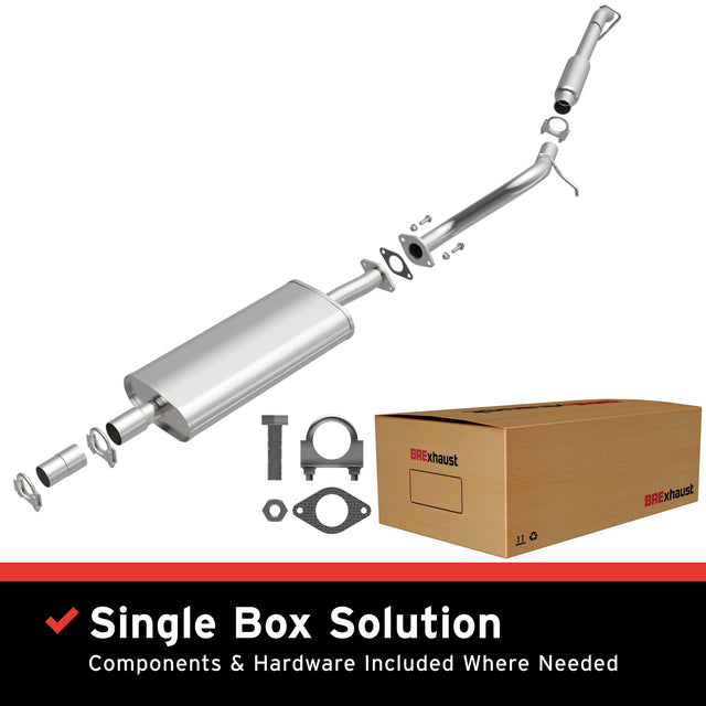 BRExhaust Direct-Fit Replacement Exhaust System 106-0021 BRExhaust Exhaust System Kit  AXOPROS