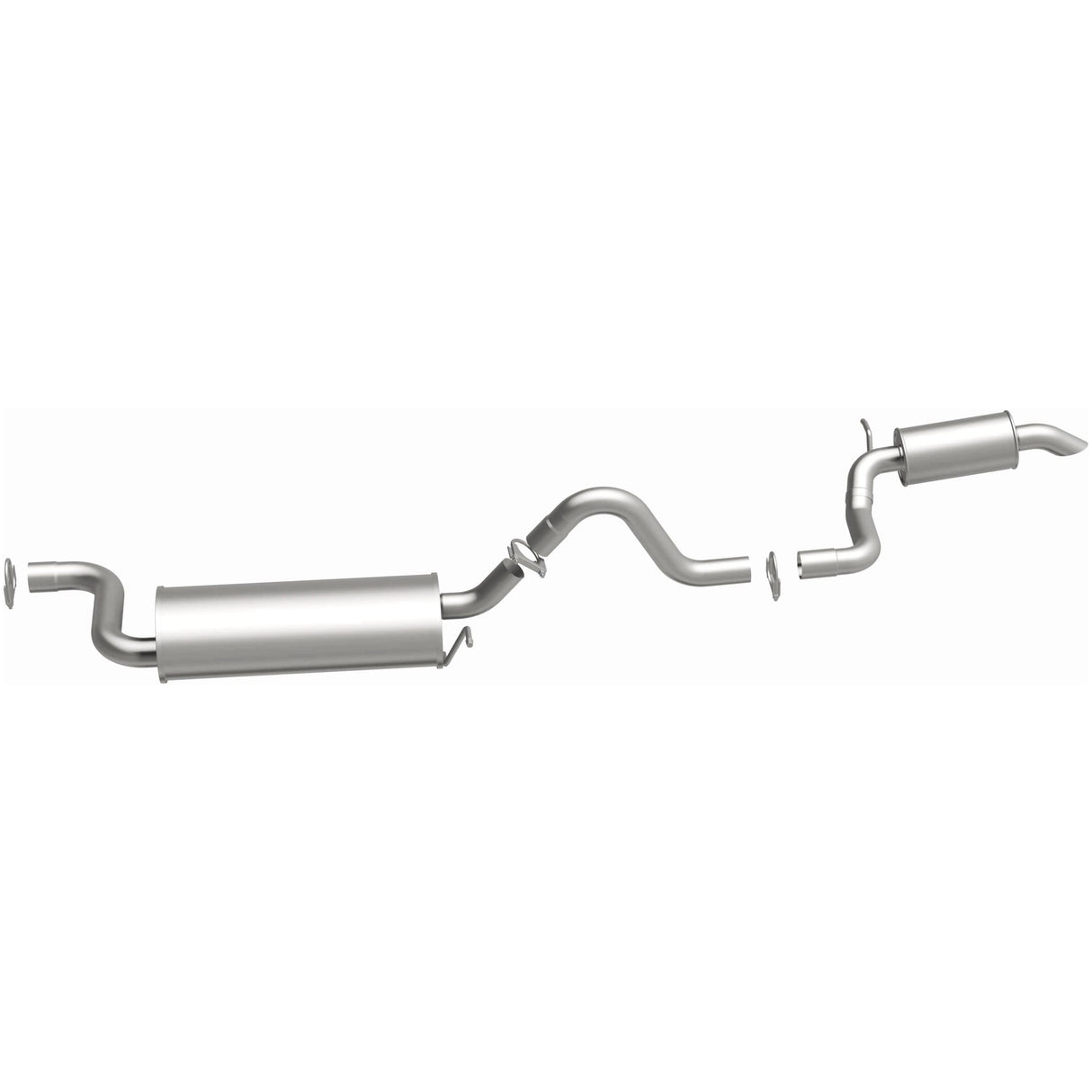 BRExhaust Direct-Fit Replacement Exhaust System 106-0024 BRExhaust Exhaust System Kit  AXOPROS