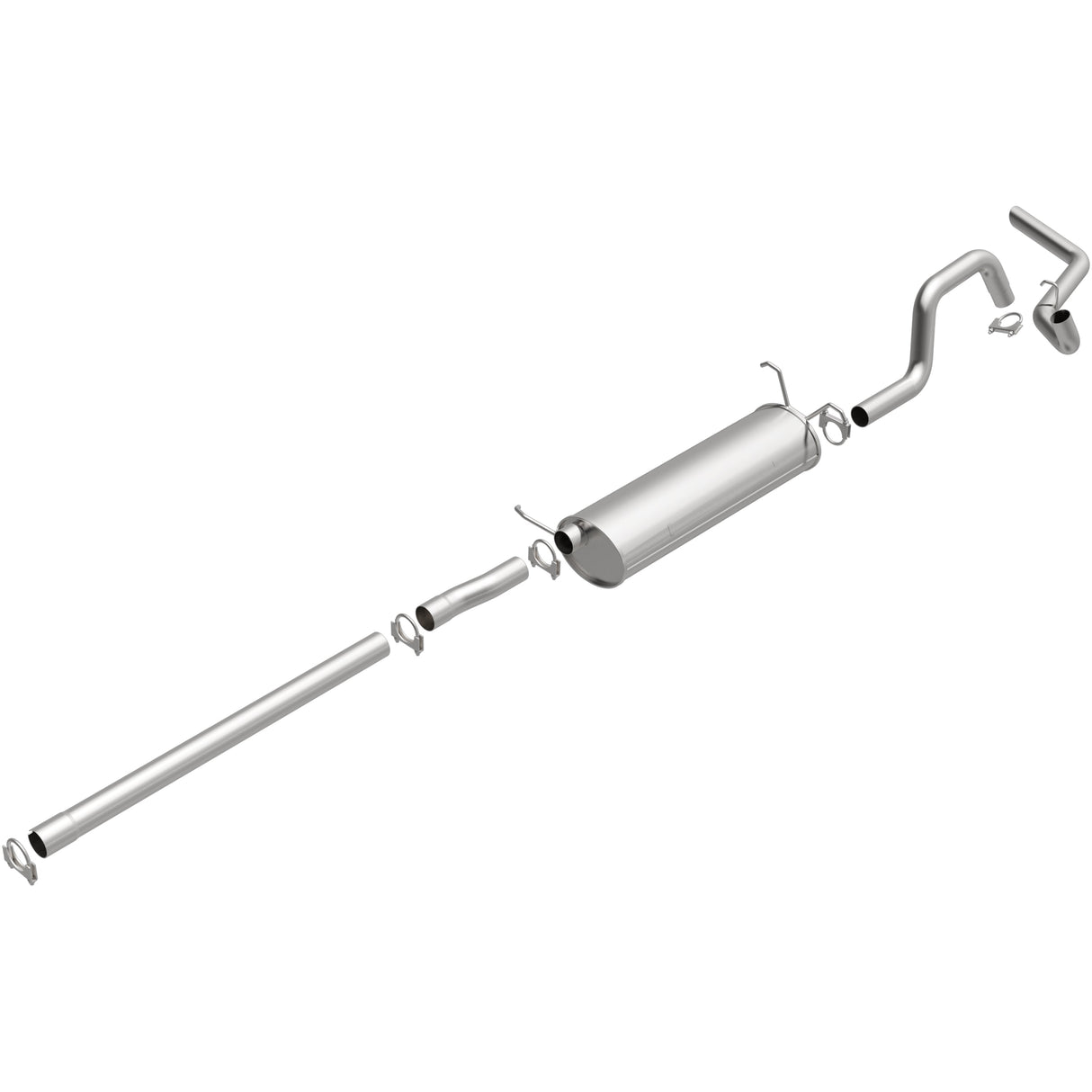 BRExhaust 2001-2004 Ford Direct-Fit Replacement Exhaust System BRExhaust Exhaust System Kit  AXOPROS