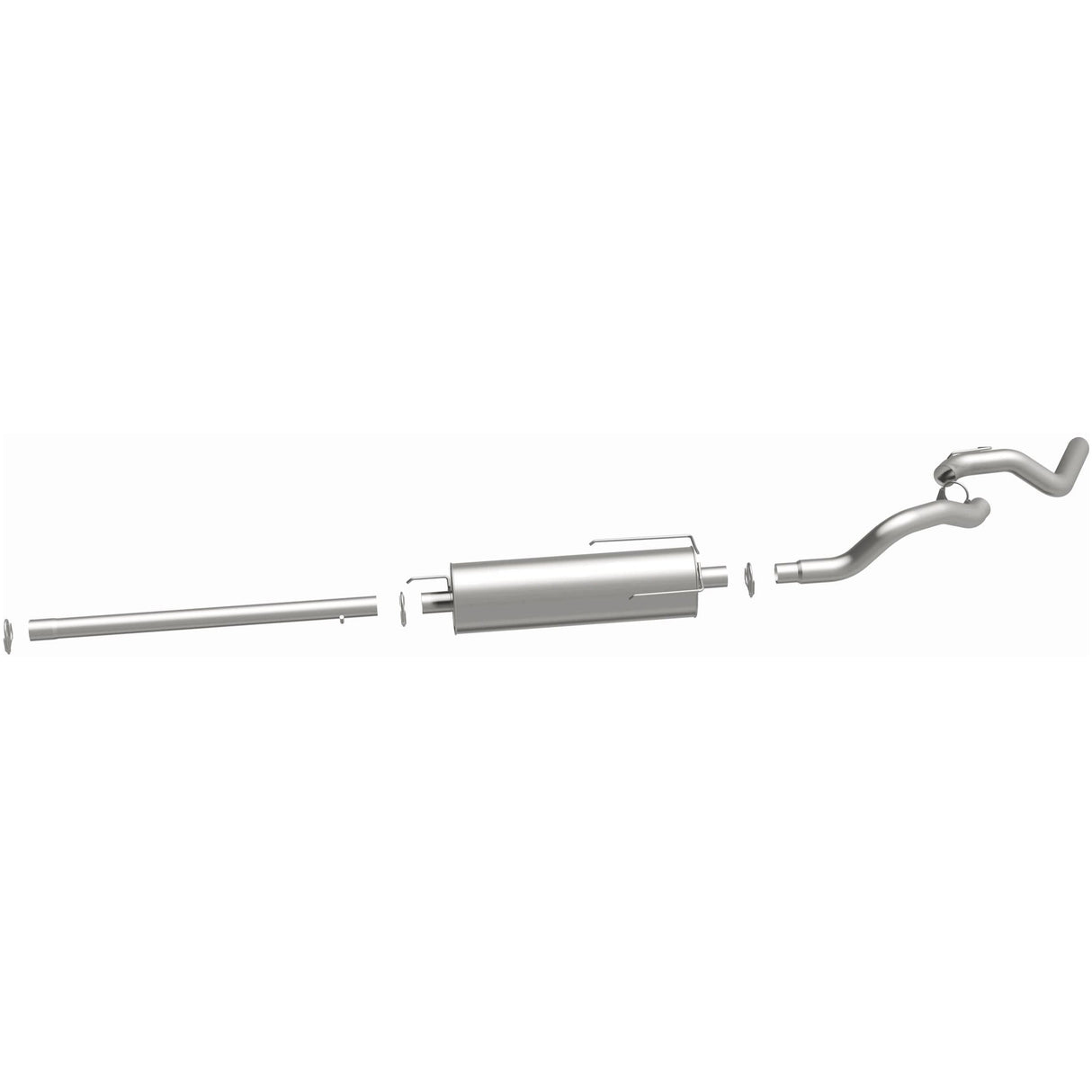 BRExhaust 2002-2005 Dodge Ram 1500 Direct-Fit Replacement Exhaust System BRExhaust Exhaust System Kit  AXOPROS