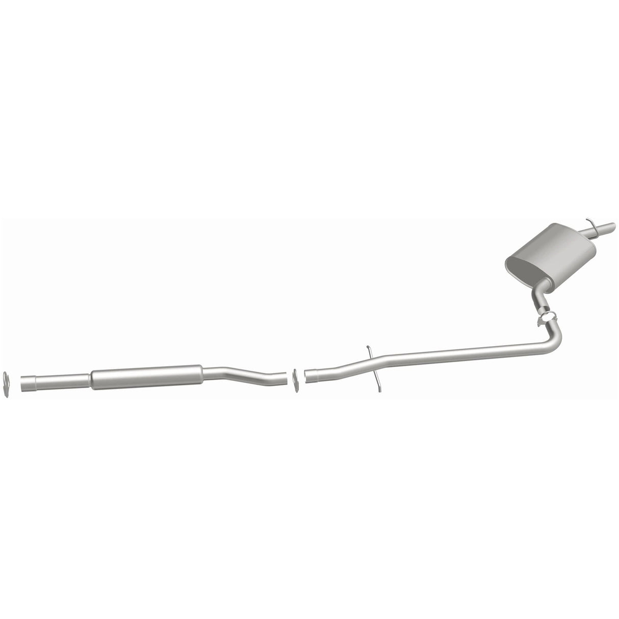 BRExhaust Direct-Fit Replacement Exhaust System 106-0072 BRExhaust Exhaust System Kit  AXOPROS