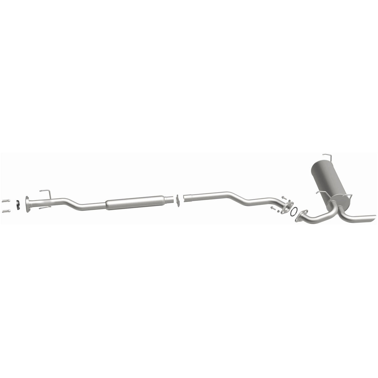 BRExhaust 2011-2017 Nissan Juke 1.6L Direct-Fit Replacement Exhaust System BRExhaust Exhaust System Kit  AXOPROS