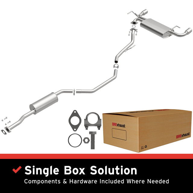 BRExhaust 2003-2007 Nissan Murano 3.5L Direct-Fit Replacement Exhaust System BRExhaust Exhaust System Kit  AXOPROS
