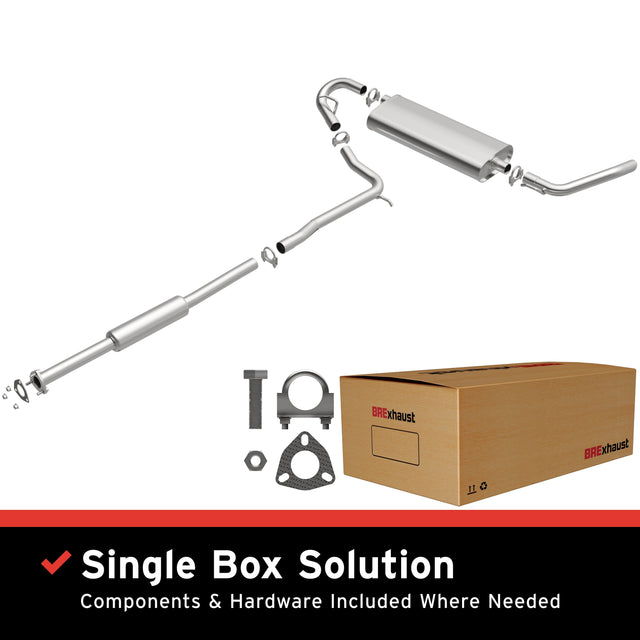 BRExhaust 2002-2007 Saturn Vue Direct-Fit Replacement Exhaust System BRExhaust Exhaust System Kit  AXOPROS