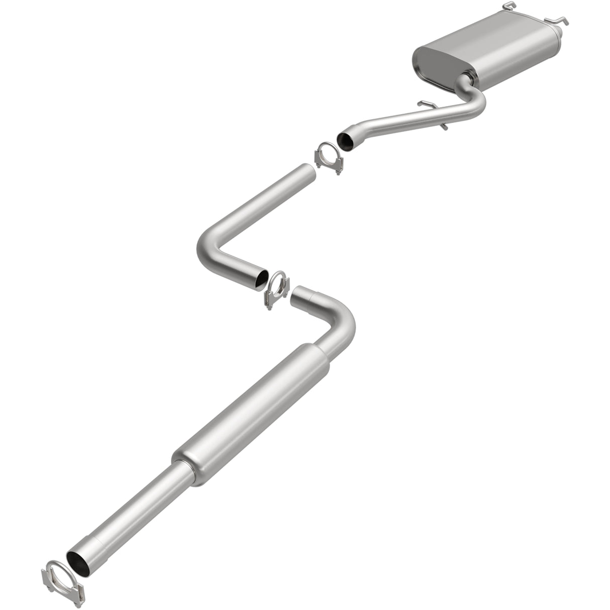 BRExhaust Direct-Fit Replacement Exhaust System 106-0109 BRExhaust Exhaust System Kit  AXOPROS