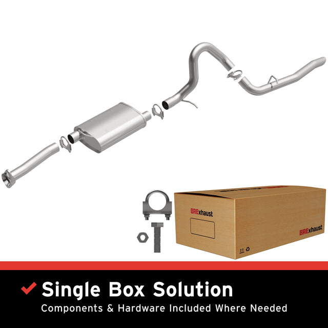 BRExhaust 1999-2004 Ford Mustang Direct-Fit Replacement Exhaust System BRExhaust Exhaust System Kit  AXOPROS