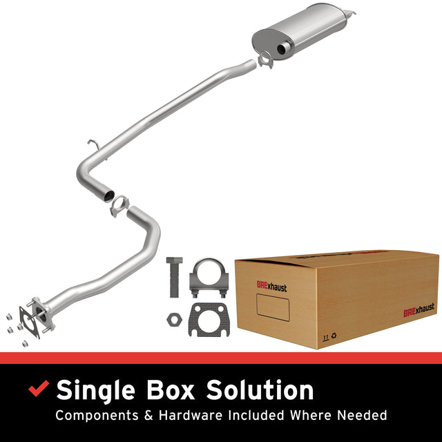 BRExhaust Direct-Fit Replacement Exhaust System 106-0117 BRExhaust Exhaust System Kit  AXOPROS