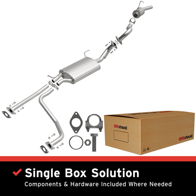 BRExhaust Direct-Fit Replacement Exhaust System 106-0120 BRExhaust Exhaust System Kit  AXOPROS