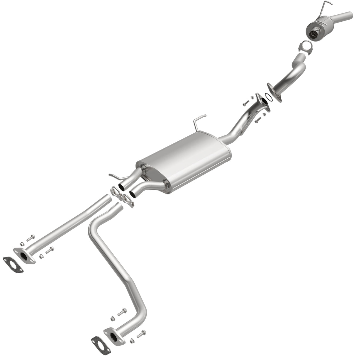 BRExhaust Direct-Fit Replacement Exhaust System 106-0120 BRExhaust Exhaust System Kit  AXOPROS