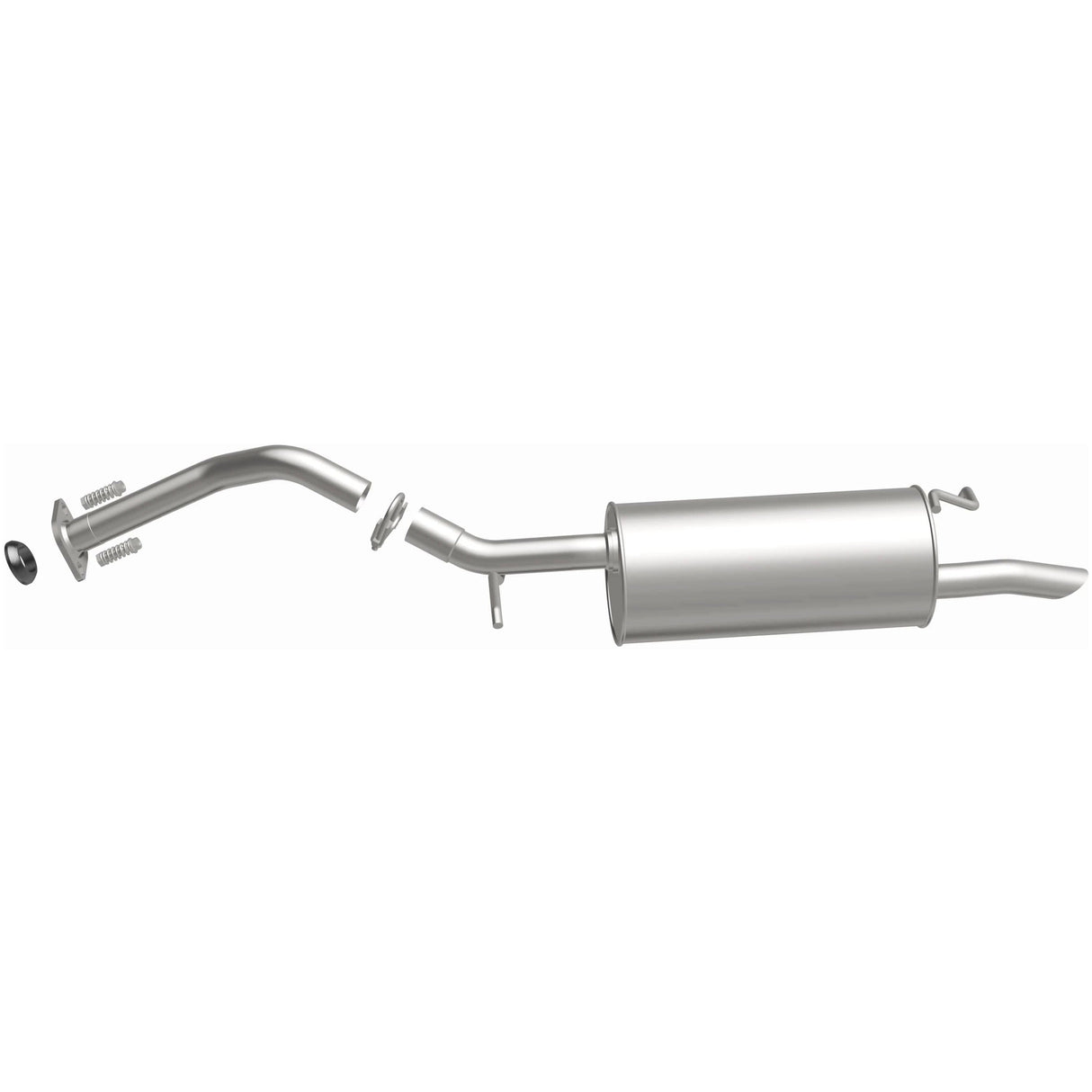 BRExhaust 2004-2009 Toyota Prius 1.5L Direct-Fit Replacement Exhaust System BRExhaust Exhaust System Kit  AXOPROS