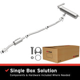 BRExhaust 2001-2003 Toyota RAV4 2.0L Direct-Fit Replacement Exhaust System BRExhaust Exhaust System Kit  AXOPROS