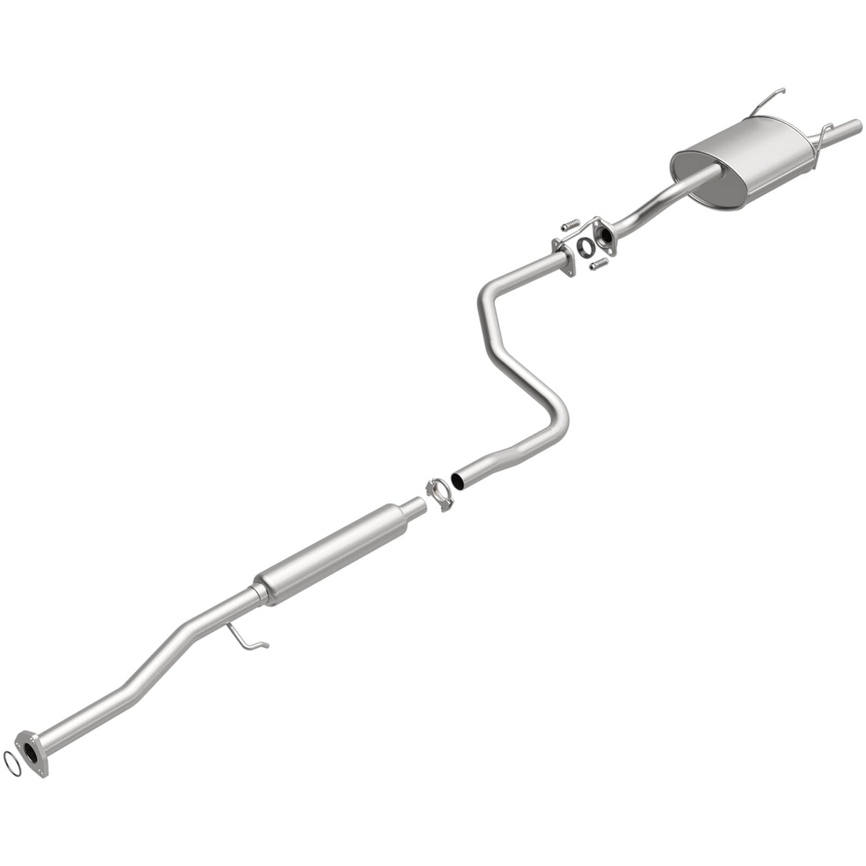 BRExhaust Direct-Fit Replacement Exhaust System 106-0139 BRExhaust Exhaust System Kit  AXOPROS