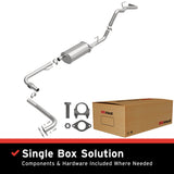 BRExhaust Direct-Fit Replacement Exhaust System 106-0145 BRExhaust Exhaust System Kit  AXOPROS