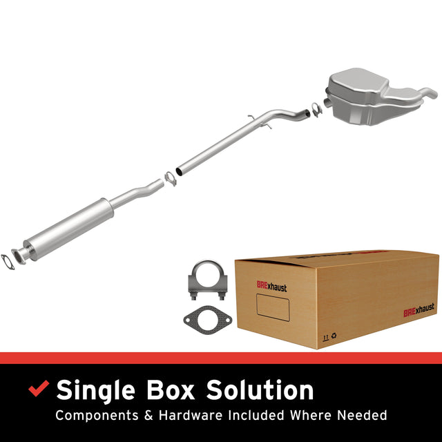 BRExhaust 2001-2007 Volvo V70 Direct-Fit Replacement Exhaust System BRExhaust Exhaust System Kit  AXOPROS