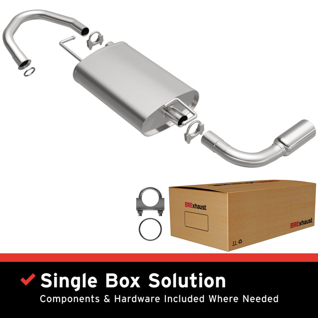 BRExhaust Direct-Fit Replacement Exhaust System 106-0161 BRExhaust Exhaust System Kit  AXOPROS