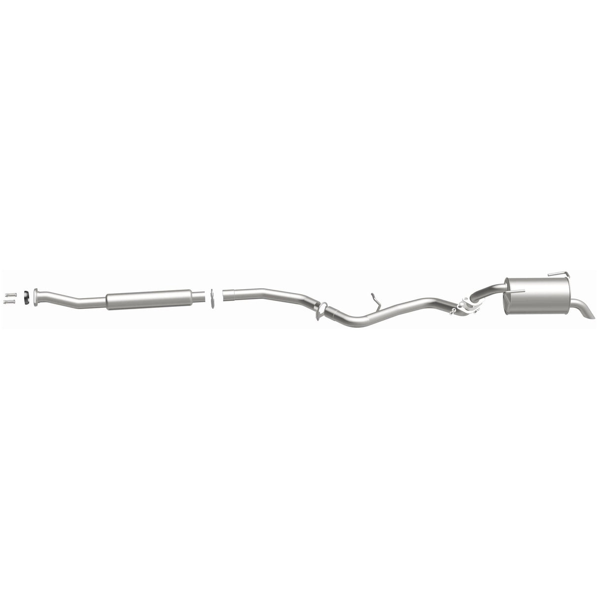 BRExhaust 2010-2017 Subaru Outback 2.5L Direct-Fit Replacement Exhaust System BRExhaust Exhaust System Kit  AXOPROS