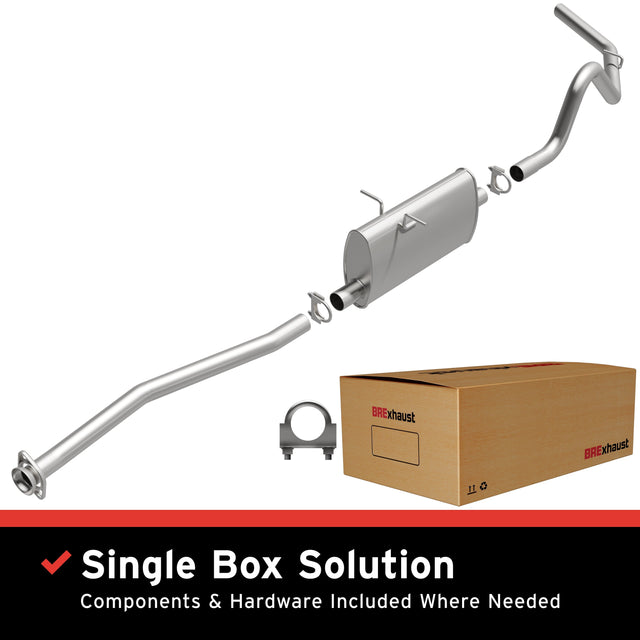 BRExhaust Direct-Fit Replacement Exhaust System 106-0184 BRExhaust Exhaust System Kit  AXOPROS