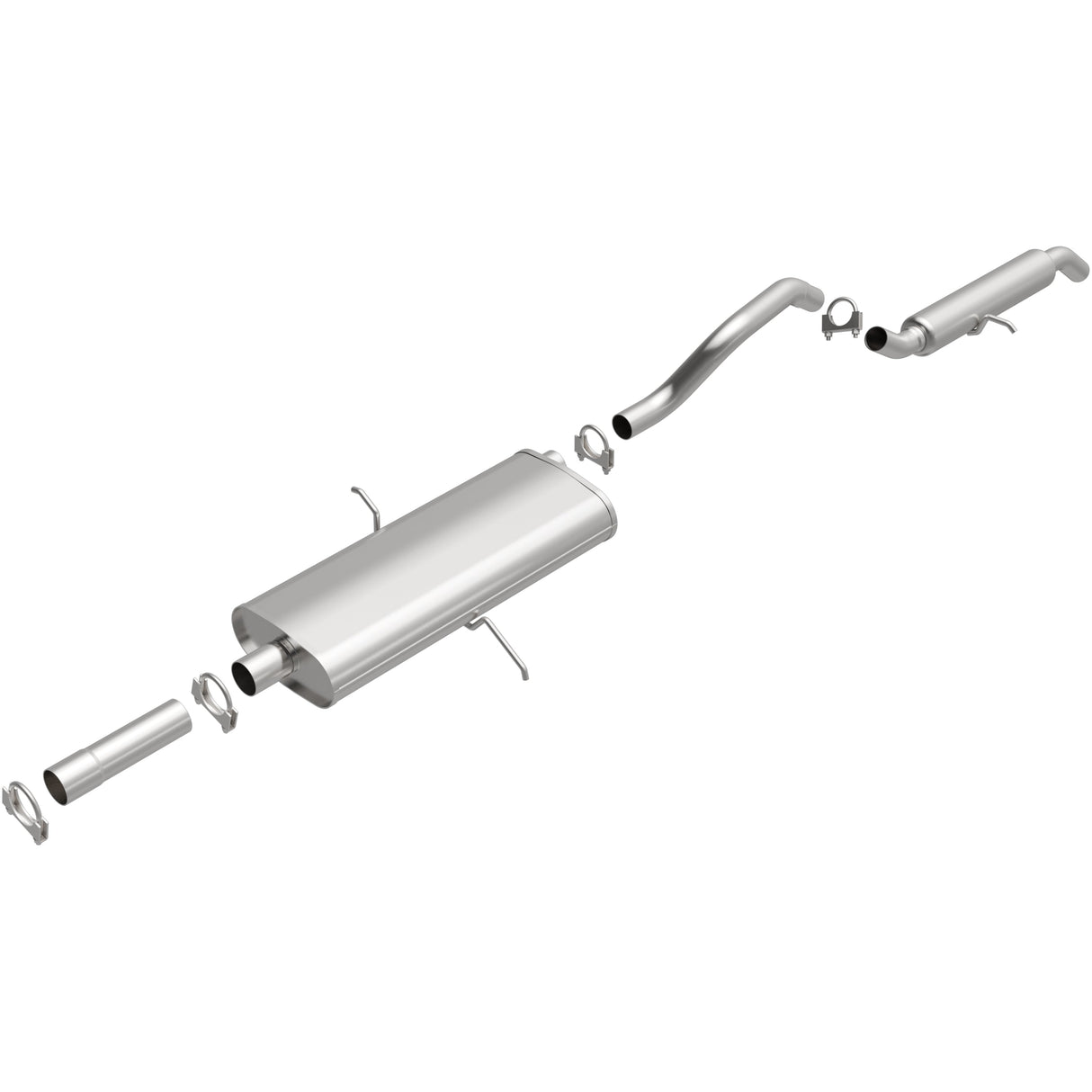 BRExhaust Direct-Fit Replacement Exhaust System 106-0185 BRExhaust Exhaust System Kit  AXOPROS