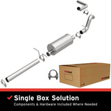 BRExhaust 1997-1999 Dodge Dakota Direct-Fit Replacement Exhaust System BRExhaust Exhaust System Kit  AXOPROS