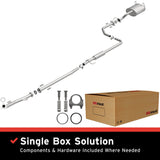 BRExhaust 1992-1995 Honda Civic 1.5L Direct-Fit Replacement Exhaust System BRExhaust Exhaust System Kit  AXOPROS