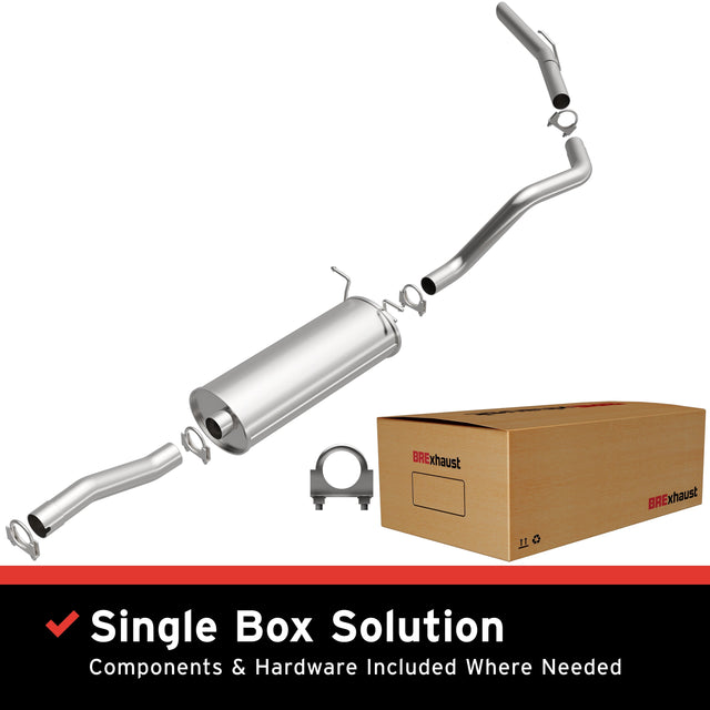 BRExhaust Direct-Fit Replacement Exhaust System 106-0217 BRExhaust Exhaust System Kit  AXOPROS