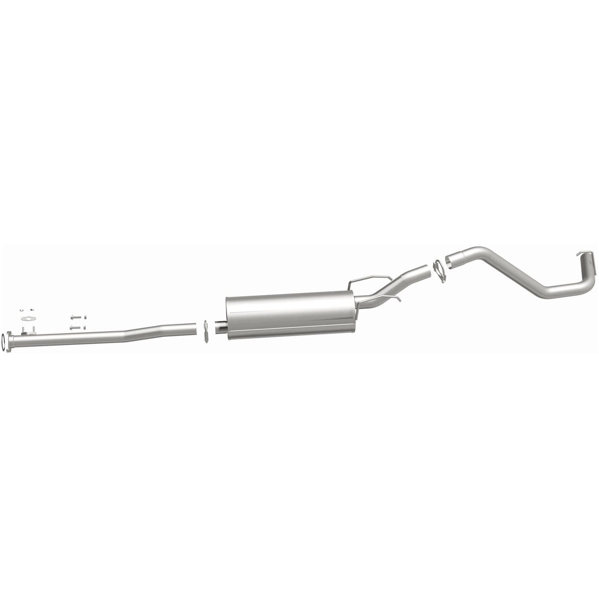 BRExhaust 2000-2004 Toyota Tacoma 2.7L Direct-Fit Replacement Exhaust System BRExhaust Exhaust System Kit  AXOPROS