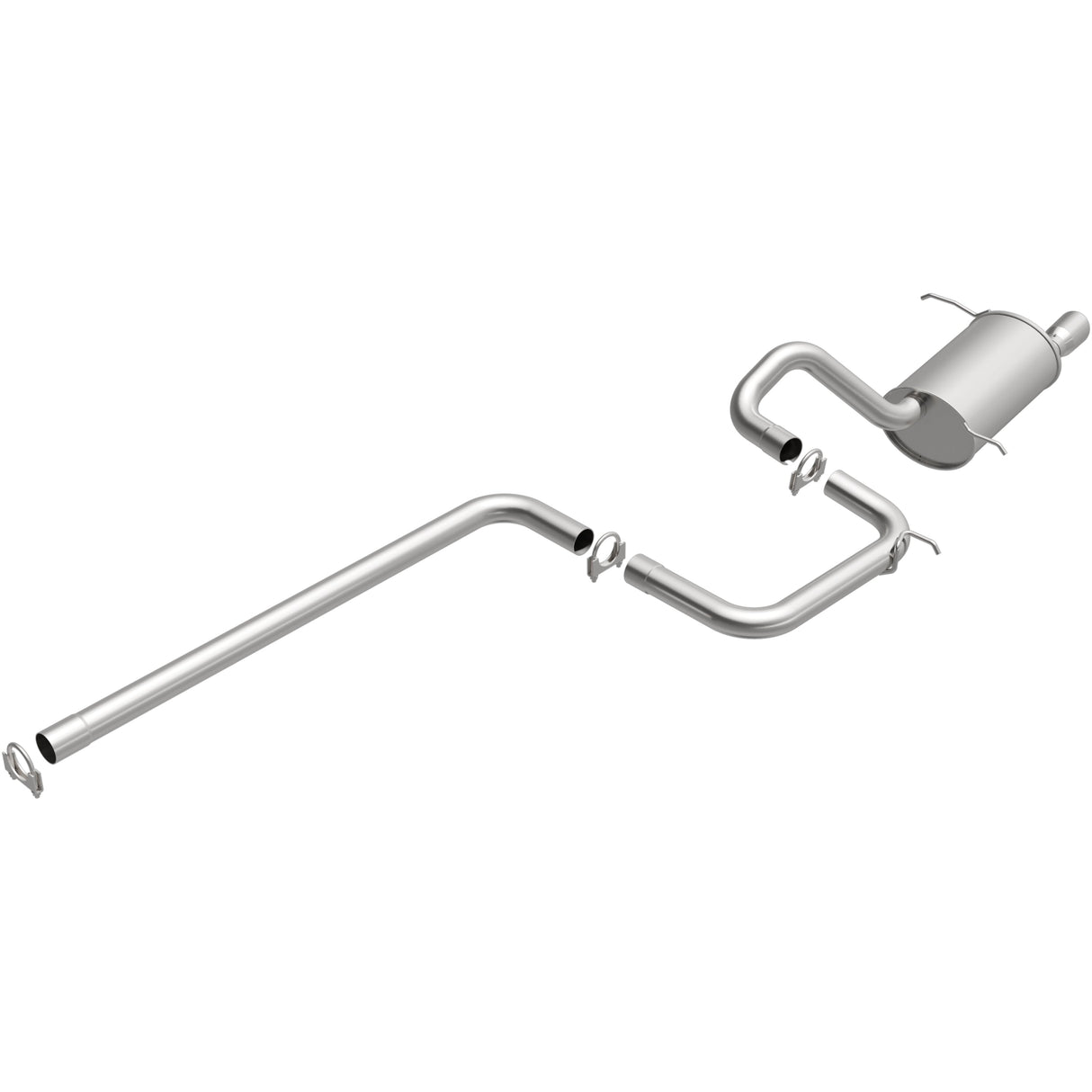 BRExhaust 2001-2010 Chrysler PT Cruiser 2.4L Direct-Fit Replacement Exhaust System BRExhaust Exhaust System Kit  AXOPROS