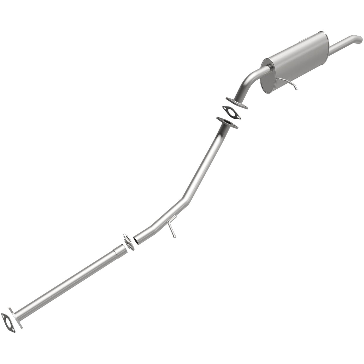 BRExhaust Direct-Fit Replacement Exhaust System 106-0245 BRExhaust Exhaust System Kit  AXOPROS