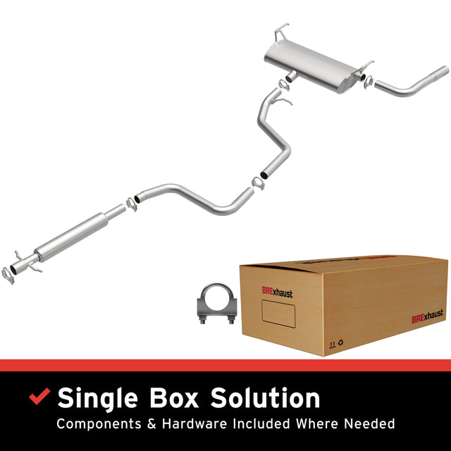 BRExhaust Direct-Fit Replacement Exhaust System 106-0259 BRExhaust Exhaust System Kit  AXOPROS
