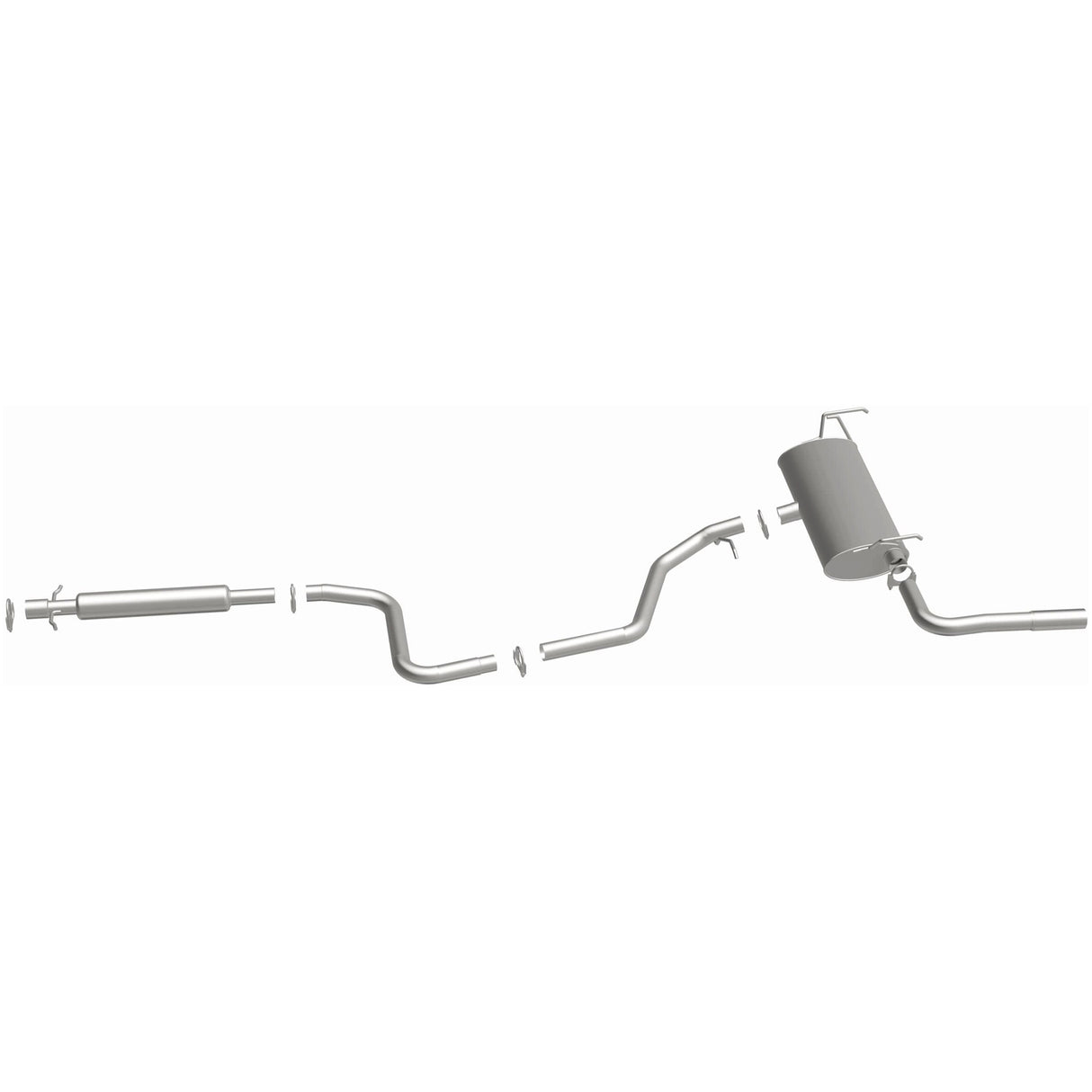 BRExhaust Direct-Fit Replacement Exhaust System 106-0259 BRExhaust Exhaust System Kit  AXOPROS