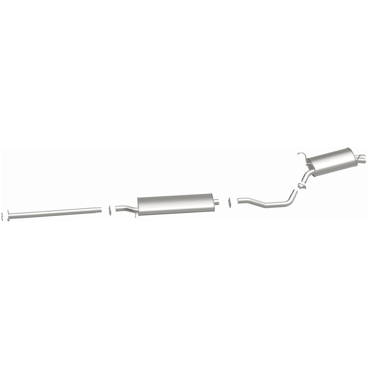 BRExhaust Direct-Fit Replacement Exhaust System 106-0261 BRExhaust Exhaust System Kit  AXOPROS