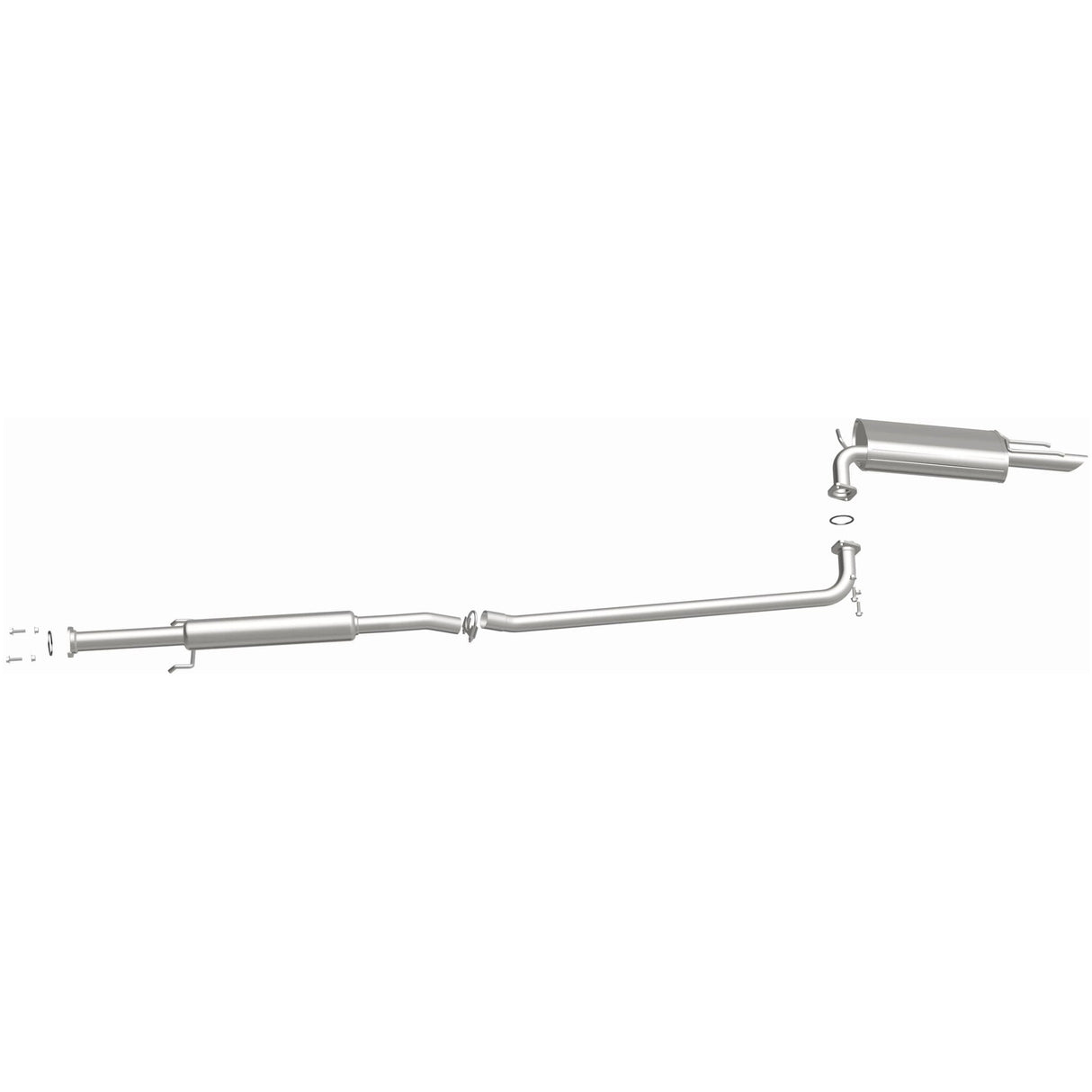 BRExhaust Direct-Fit Replacement Exhaust System 106-0274 BRExhaust Exhaust System Kit  AXOPROS