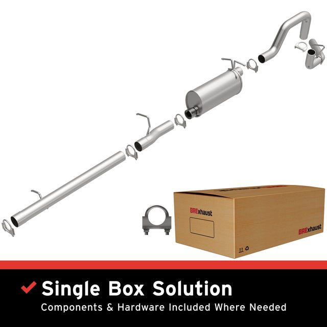 BRExhaust 2005-2007 Ford Direct-Fit Replacement Exhaust System BRExhaust Exhaust System Kit  AXOPROS