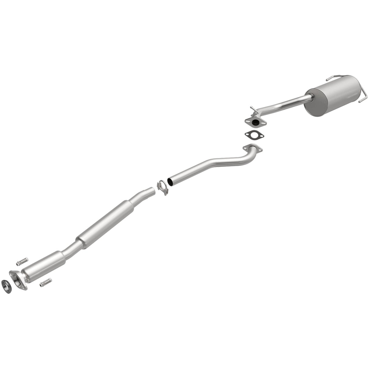 BRExhaust 2001-2004 Subaru Outback 3.0L Direct-Fit Replacement Exhaust System BRExhaust Exhaust System Kit  AXOPROS