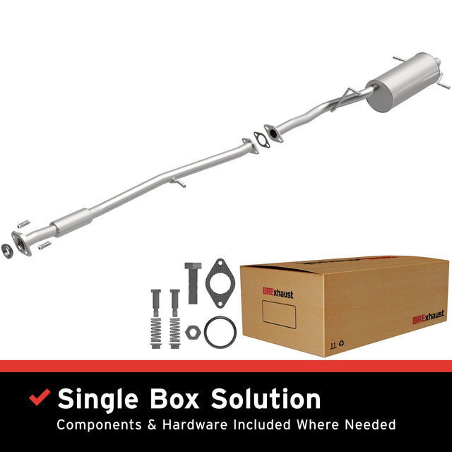 BRExhaust 1999-2002 Subaru Forester 2.5L Direct-Fit Replacement Exhaust System BRExhaust Exhaust System Kit  AXOPROS